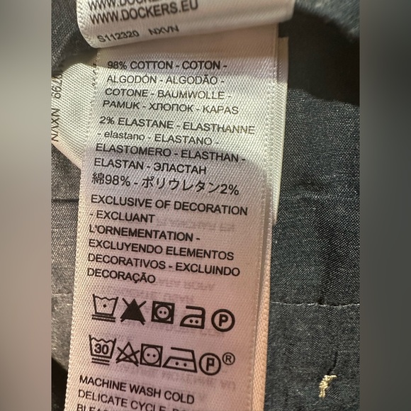 NWOT Dockers Men's Straight Fit Cotton Stretch Khaki Size 36x34 - Picture 7 of 7